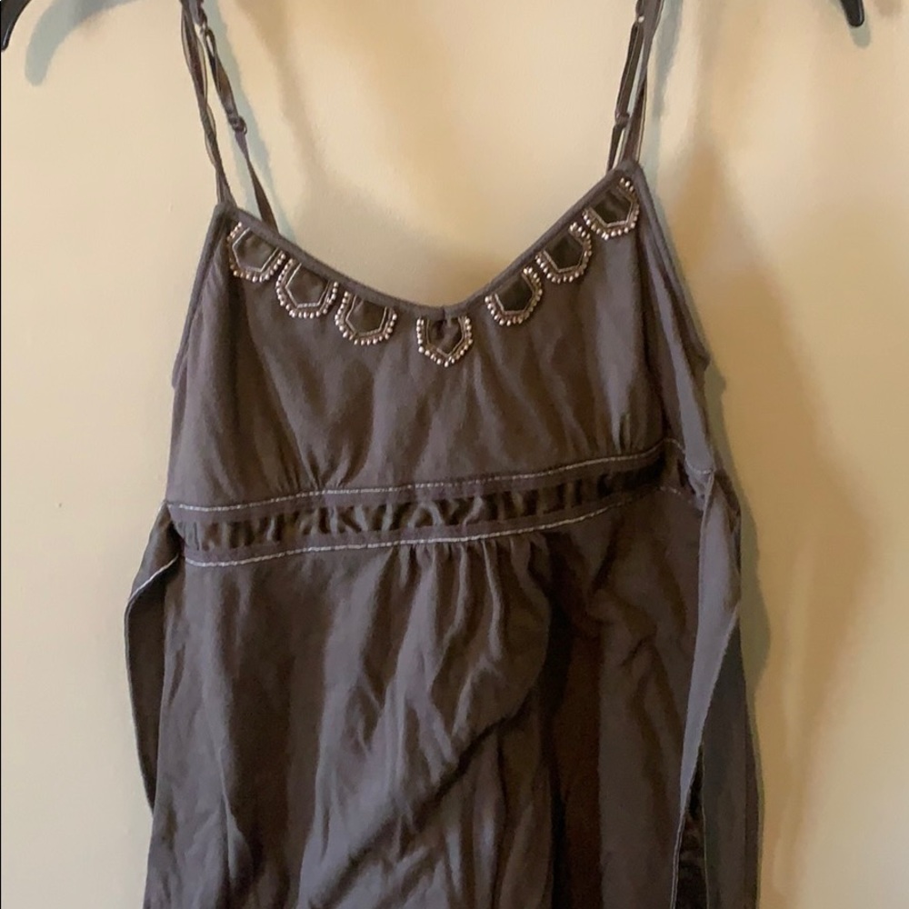 Brown tank